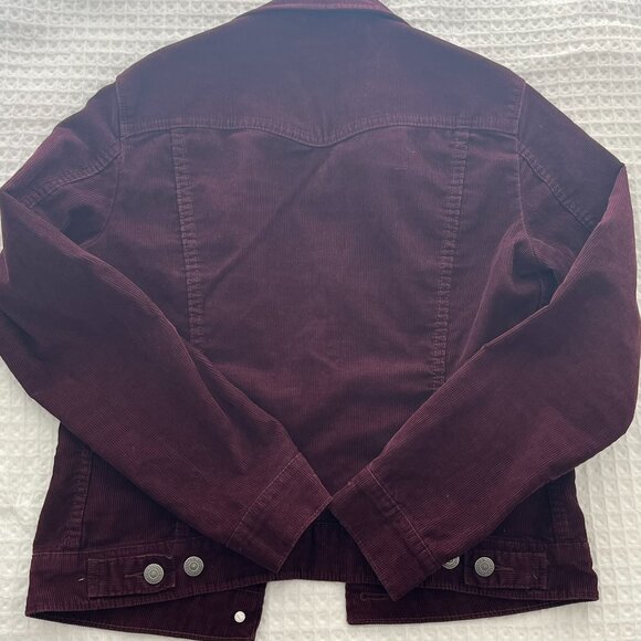 Levi's Corduroy Jacket W Sz Sm - Picture 4 of 5
